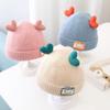 Chapéu de bebê fofo super fofo primavera e outono tricô infantil gorro de lã estilo coreano meninos e meninas outono e inverno infantil