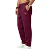 Nuevo Producto Transfronterizo de Amazon 2026: Pantalones Deportivos Casuales Simples de Ajuste Holgado para Hombre con Textura Pesada Estilo Americano para el Día a Día y el Trabajo