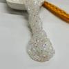 Contas de Cristal Pontiagudas de 2 Polegadas, Contas Soltas de Cristal em Formato de Losango, Pulseira, Colar, Contas Decorativas, Contas Soltas, Acessórios para Roupas e Lenços