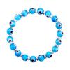 Popular Pulsera Tejida con Ojo de Diablo de Cristal de Amazon para Mujer, Pulsera de Cuentas Más Vendida Transfronteriza Europea y Americana, Joyería de Mano para Parejas