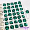 Arte de Unha Mocha Diamante 8*8 Alta Qualidade Quadrado Grosso Joias para Unha Diamante Unha Diamante Decoração Diamante Vidro de Cristal Diamante Diamante de Forma Especial Diamante Brilhante