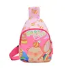 Nova Bolsa Infantil Desenho Animado Fofa Bolsa de Ombro Transversal Bolsa de Peito para Jardim de Infância Bebê Menina Pequena Princesa Carteira de Moedas
