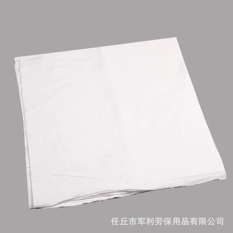工业擦机布纯棉白色吸水吸油擦机布不掉毛碎布头棉质工业抹布废布