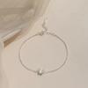 Pulsera de Plata Pura S999 de Doble Capa con Mariposa para Mujer, Lujo Ligero, Pulsera de Alto Nivel Estilo Bosque, Accesorio de Mano Versátil, Regalo Elegante para Amigas