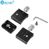 Abrazadera de Carga Rápida Bexin QR-50B Abrazadera Doble Lateral Bilateral Abrazadera de Carga Rápida para Trípode Cámara SLR