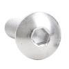 Tornillo de cabeza plana grande con hexágono interior de acero inoxidable 304, tornillo de cabeza de paraguas, tornillo de cabeza de hongo, M4/M5/M6/M8