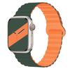 Adecuado para Correa de Silicona Apple s10 Bucle Deportivo Magnético ultra Magnético Correa de Silicona de Dos Tonos
