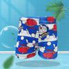 Meninos calções de natação boxer elástico cordão renda-up tecido confortável respirável desenhos animados multi-cor opcional calções de banho de fonte termal