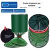 Exército Verde Anel Duplo Pesca Guard Bag Duplo Anel de Aço Pendurado Cola Pesca Pesca Competitiva Selvagem Aço Inoxidável Posicionamento Cola Anel Duplo Fish Guard