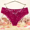 Panty de fábrica al por mayor sexy con borde de flor de encaje hueco cinturón cómodo transpirable para mujer 691