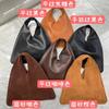 Bolso de mano de gran capacidad, sencillo y moderno, para mujer, estilo coreano, con un solo hombro y múltiples combinaciones.