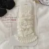 Calcetines holgados con patrón de trenza para mujer 2025 Otoño/Invierno Nuevos calentadores de piernas de punto Estilo japonés Cálidos y adelgazantes [Venta Directa de Fábrica]