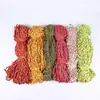 Fornecimento direto da fábrica DIY criativo corda de cânhamo trançada folhas decorativas acessórios têxteis multicoloridos opcionais atacado