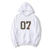 Moletom com Capuz Transfronteiriço 2025 Novo Outono e Inverno Estampado Solto Versátil Masculino e Feminino Tops Femininos Atacado na Moda
