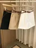 Shorts de Traje Vintage Estilo Japonés para Mujer Verano Seda de Hielo Delgados Sueltos Adelgazantes Pantalones Casuales de Corte A Pierna Ancha Pantalones Cortos