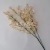 Flor Artificial Oncidium Multicolor Opcional Flor de Seda para Boda Arreglo Floral Decoración de Techo de Fondo de Hotel Flor Artificial al por Mayor