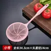 Nuevo colador de plástico para el hogar, cocina, cuchara para fideos, alambre de filtro hueco, fugas, mango largo, colador grande grueso, venta al por mayor