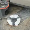 Mopa Pedalera para Limpieza del Hogar Transfronteriza Cubeta Giratoria en Forma de Ocho Cesta de Acero Inoxidable Mopa Giratoria de Doble Tracción