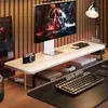 Soporte para Monitor de Computadora de Escritorio, Estante de Almacenamiento, Organizador de Escritorio, Soporte Extendido para Laptop, Sala de E-Sports