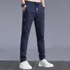 Pantalones de Trabajo para Hombre, Corte Holgado, Duraderos, Resistentes a la Suciedad, Transpirables, Seda de Hielo, Pantalones de Trabajo de Verano