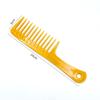 Fabricantes de peines de dientes anchos suministran peine de dientes anchos, peine para rizar el cabello de ondas grandes, peine para el cabello femenino familiar, distribución de tienda de un peso