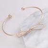 Pulsera de estilo coreano con nuevo estilo, con lazo, personalidad femenina, abierta, sencilla, estilo estudiante, pequeño y fresco, estilo Mori.