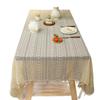 Mantel de Encaje Calado Transfronterizo Encaje Arte Encaje Mantel de Mesa de Comedor Estilo Ins Estilo Americano Country Simple Mantel Paño de Fondo para Habitación