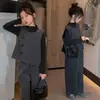 Conjunto de Ropa de Otoño para Niñas 2026 Nuevo Estilo Niñas Mayores Moda Primavera y Otoño Elegante de Lunares Ropa de Principios de Otoño para Niños Conjunto de Tres Piezas