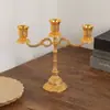 Estilo chinês Cinco cabeças Três Cabeças Castiçal Mesa de Jantar Casa Luz de Velas Jantar Castiçal Decoração Criativa Presentes Artesanais
