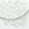 Contas de Folha de Salgueiro Torcido Multicores com Furo Reto Assimétrico Contas de Vidro DIY Colar Pulseira Joias de Orelha Acessórios para Miçangas