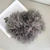 Bufanda magnética personalizada de imitación de lana de cordero, bufanda simple de felpa de color liso, protector de cuello grueso y cálido, calentador de cuello peludo de doble cara