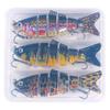 Nuevo Cebo Señuelo Multisección 10cm 18g Realista Set Multisección Señuelo de 6 Secciones para Pesca Marítima Transfronteriza