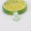 Horquilla lámina de plata colgante de vidrio hecho a mano joyería diy aretes accesorios para el cabello aretes joyería cuentas redondas al por mayor