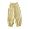 Pantalones Crop de Pierna Ancha para Mujer, Estilo de Verano Delgado, Nuevos Pantalones de Aire Rectos Holgados 2026, Pantalones Blancos Florales