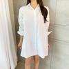 Ropa Femenina Coreana, Camisa Nueva de Manga Larga Suelta de Alta Calidad de Dongdaemun, Moderna y Versátil, Estilo Coreano, Suelta y Adelgazante
