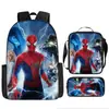 Mochila Escolar Infantil Estampada do Homem-Aranha Mochila de Estudante do Homem-Aranha Mochila Masculina e Feminina