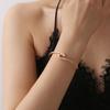 Pulsera Nueva Creativa de Moda Aleación Ola Apertura Bohemia Torcida Mano AliExpress Venta Caliente