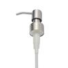 Fábrica Huixuan venta al por mayor cabeza de bomba dispensadora de acero inoxidable 28 dientes acero inoxidable manual Presionar cabeza de bomba gel de ducha lavado de manos