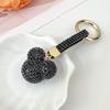 Llavero de Garra de Diamante Popular Japonés y Coreano de Mickey Llavero de Coche Colgante Colgante de Bolso de Mujer Colgante de Joyería