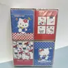 Conjunto de Cadernos Desenho Sanrio, Caderno Listrado de Animal Fofo, Bloco de Notas Portátil à Prova d'Água, Caderno Fofo para Estudantes