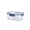 Refrigerador Caja para Conservar Frescura Caja de Almacenamiento Cocina Contenedor Hermético Plástico de Grado Alimenticio Transparente Lonchera Caja Bento para Frutas Caja de Almacenamiento
