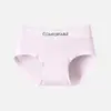 Ropa interior deportiva para mujer sin costuras, transpirable, de secado rápido, fina, de algodón modal, antibacteriana, con entrepierna extendida y sin costuras