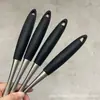 Juego de Utensilios de Cocina con Mango de Silicona Colador Espátula para Freír Cuchara para Sopa Espátula para Freír Utensilios de Cocina para el Hogar Espátula Cuchara para Cocinar Juego de 6 Piezas