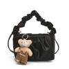 Verano 2025 Nuevo Diseño Nicho Moda Coreana Plisado Bolso de Mano Axilar para Mujer Bolso Versátil de Hombro Cruzado