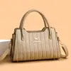2026 Nuevo Bolso de Mano Transfronterizo Nueva Textura de Alta Calidad Gran Capacidad Moderno Sencillo Versátil Bolso Cruzado de Hombro para Mujer