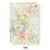 Papel de Envoltura para Flores, Al por Mayor en Stock, Papel Engrosado Impreso Estilo Pintura al Óleo, Materiales de Envoltura para Ramos de Floristería, Papel de Envoltura para Flores