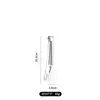 Pinza para Alimentos de Tres Líneas de Acero Inoxidable 304 Pinza para Alimentos Engrosada Pinza para Barbacoa Pinza para Pan Pinza para Bistec Pinza para Alimentos