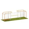 Resbaladilla de Plástico con Estructura de Acero Inoxidable para Entrenamiento en Guarderías, Resbaladilla de Acero Inoxidable y Plástico para Exteriores, Escalera de Trepa para Exteriores