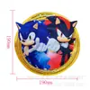 Etiqueta Bordada Desenho Sonic Lantejoulas Bordadas Tecido Bordado Patche Patche de Lantejoulas Bordadas Acessórios para Vestuário