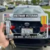 Nuevo Producto de Sitio Web Independiente: Marco de Placa de Matrícula de Vietnam, Adorno de Marco de Placa de Matrícula de Veterano Militar Hecho de Hierro